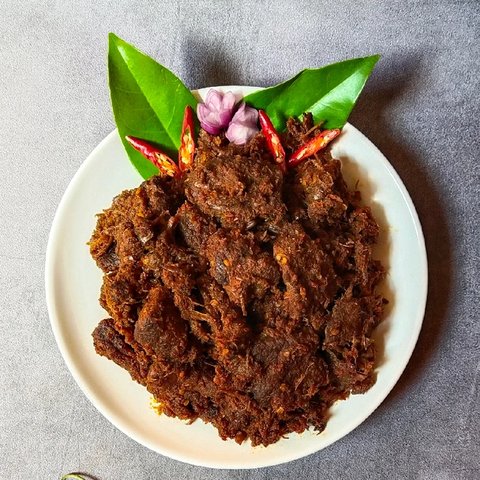 Ilustrasi Rendang Daging