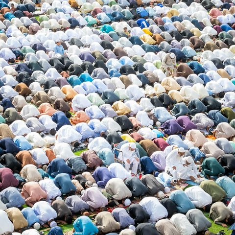 Ilustrasi Sholat Idul Adha