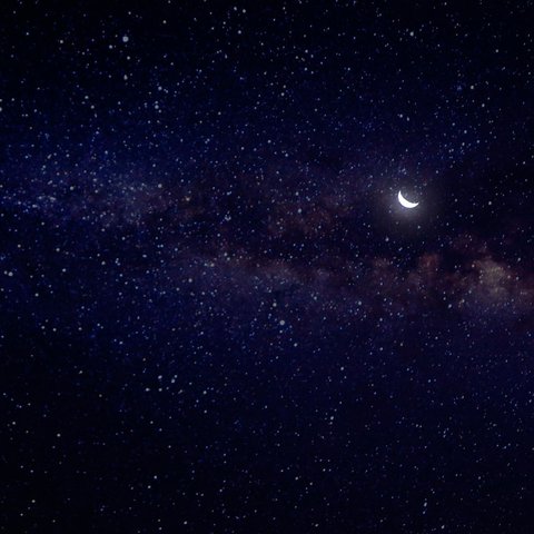 Kata-kata romantis bulan dan bintang yang menyentuh hati.