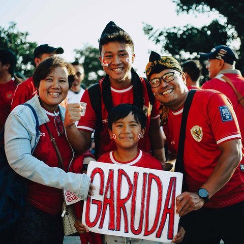 Supporter Timnas Indonesia