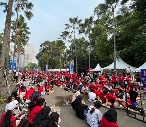 Jelang Laga Indonesia Vs China, Antren Suporter Sudah Mengular di GBK