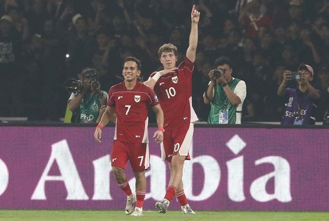 FOTO: Kualifikasi Piala Dunia 2026, Indonesia Kalahkan China 1-0