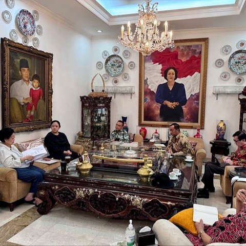 Dasco bertemu Megawati Soekarnoputri