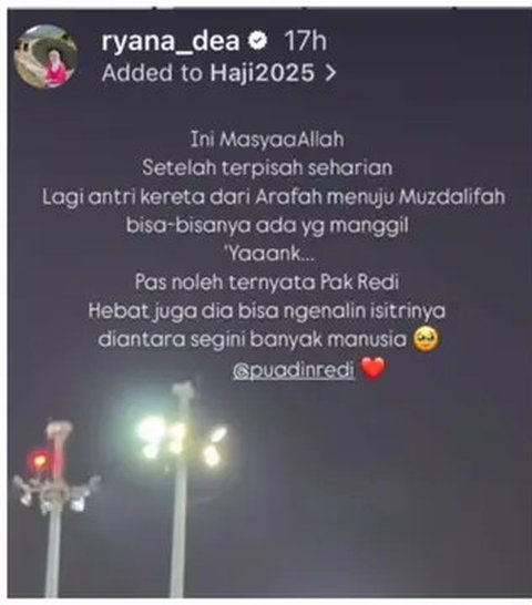 Inspirasi Outfit Artis Perempuan Indonesia Jalani Ibadah Haji 2025, Anggun dan Syar'i (sumber: Instagram/ryana_dea)