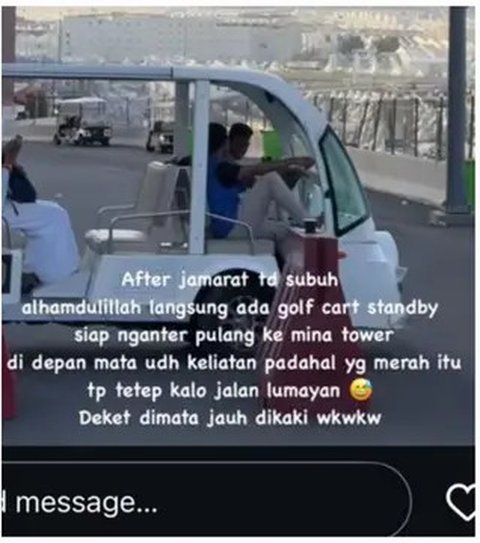 Inspirasi Outfit Artis Perempuan Indonesia Jalani Ibadah Haji 2025, Anggun dan Syar'i (sumber: Instagram/ryana_dea)