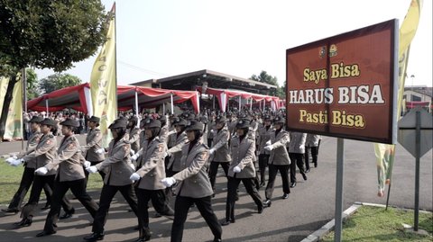 593 Bakomsus Ketahanan Pangan dan Kesehatan-Gizi Polri Selesai Pendidikan