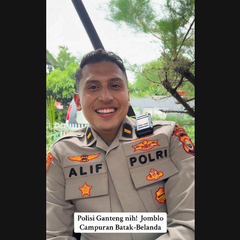 Ipda Alif Ternyata Darah Keturunan Belanda Masih Menyendiri Bikin Netizen Salfok