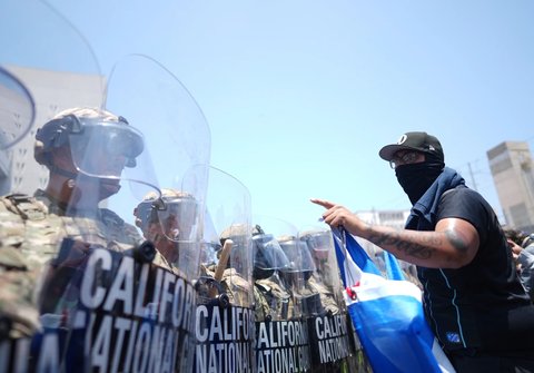 kerusuhan di los angeles