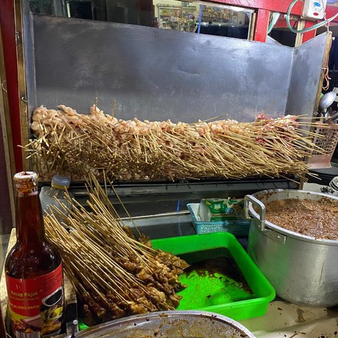 Ilustrasi Daging Sate