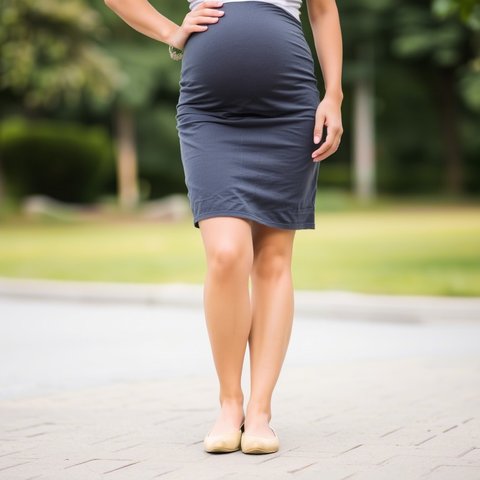 model sepatu untuk ibu hamil (ilustrasi by qwen.ai)