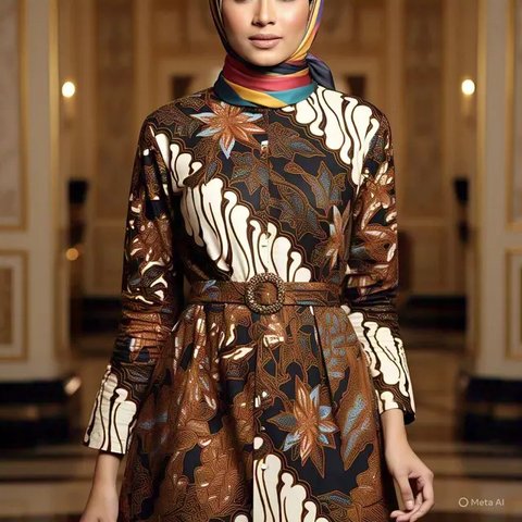 Ilustrasi Baju Batik