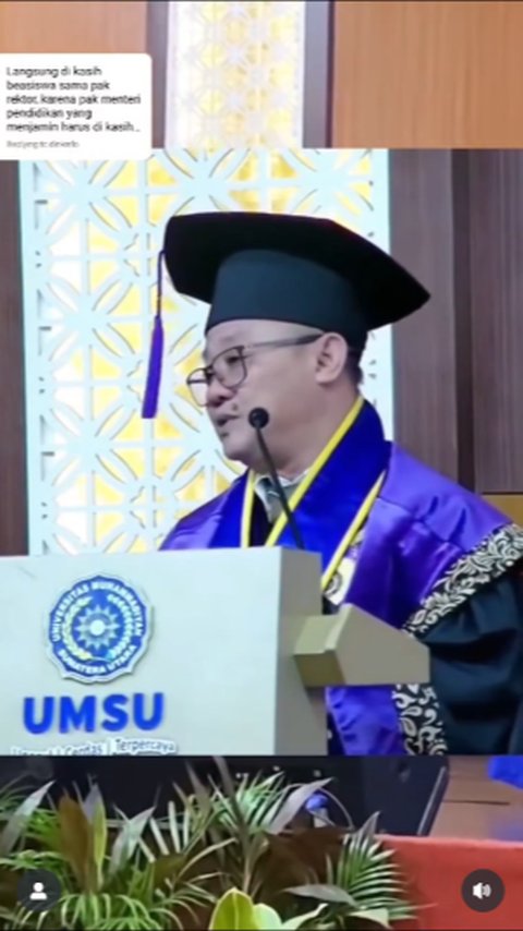 Wisudawan Kristen 'Colek' Rektor Universitas Muhammadiyah, Tak Pakai Lama Langsung Diberi Beasiswa S2