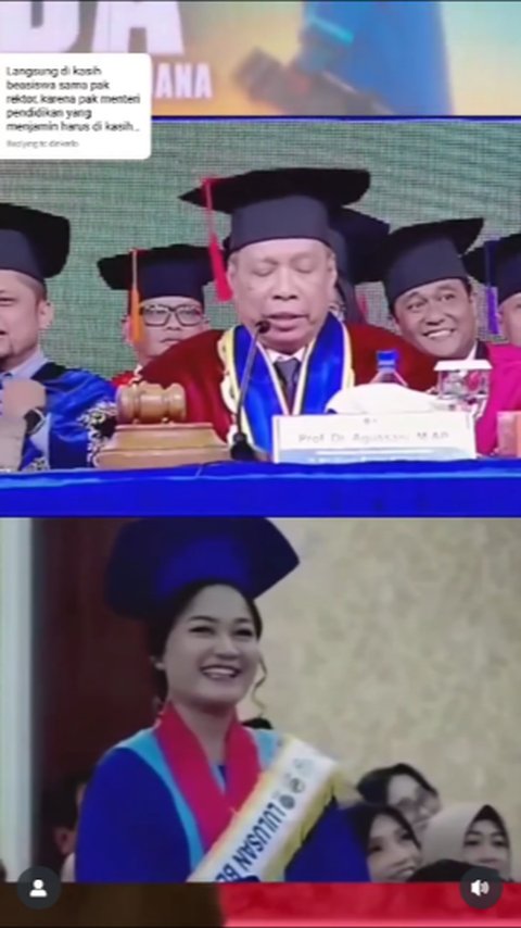 Wisudawan Kristen 'Colek' Rektor Universitas Muhammadiyah, Tak Pakai Lama Langsung Diberi Beasiswa S2