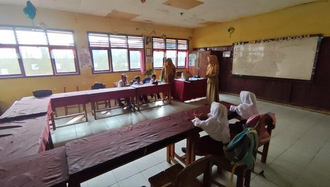 SD negeri di lampung cuma dapat 5 murid