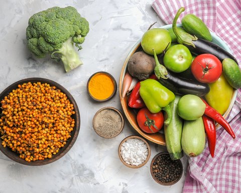 Ilustrasi Sayuran dan Rempah