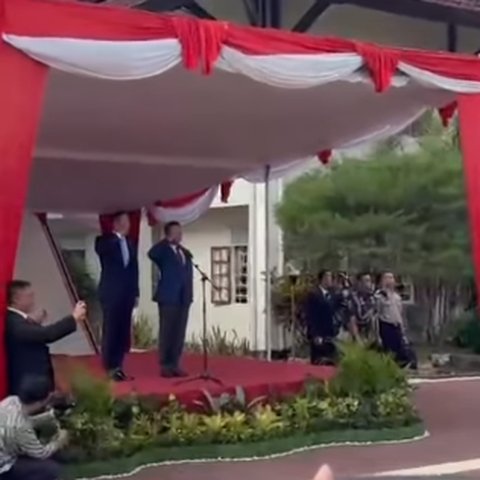 Defile Alumni SMA Taruna Nusantara
