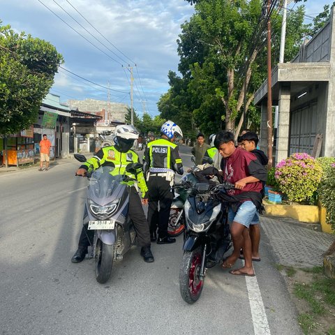 Gempur Balap Liar! Polisi Pastikan Kota Gorontalo Aman Selama Ramadhan (Arfandi Ibrahim/Liputan6.com)