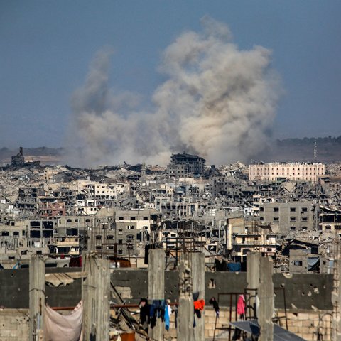 Sementara Israel tetap mendorong penggunaan mekanisme distribusi melalui Gaza Humanitarian Foundation (GHF) yang didukung Israel dan Amerika Serikat. (Bashar TALEB/AFP)