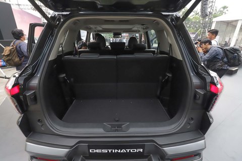 Peluncuran Mitsubishi Destinator di Senayan Park, Jakrta, Kamis (17/07/2025).