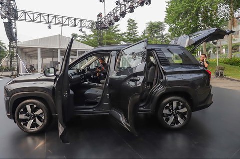 Peluncuran Mitsubishi Destinator di Senayan Park, Jakrta, Kamis (17/07/2025).