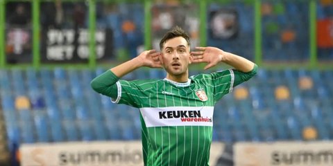Dean Zandbergen saat&nbsp;bermain di FC Dordrecht. (www.fcdordrecht.nl)