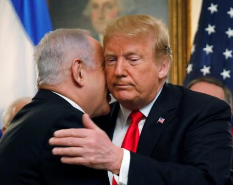 trump dan netanyahu