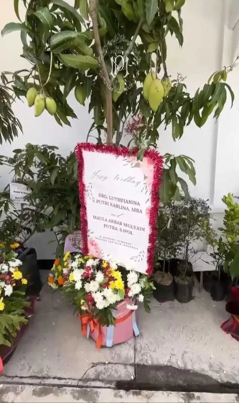 Kado Pernikahan Putri Karlina dan Anak Dedi Mulyadi