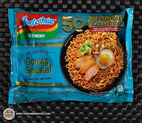 Ilustrasi Indomie Mi Instan Mi Keriting Goreng Spesial