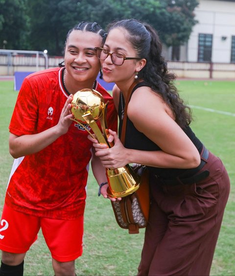 Colossus FC keluar sebagai juara di ajang Celebrity Trofeo Cup 2025 di PTIK Sport Stadium, Jakarta, Sabtu (19/7/2025).
