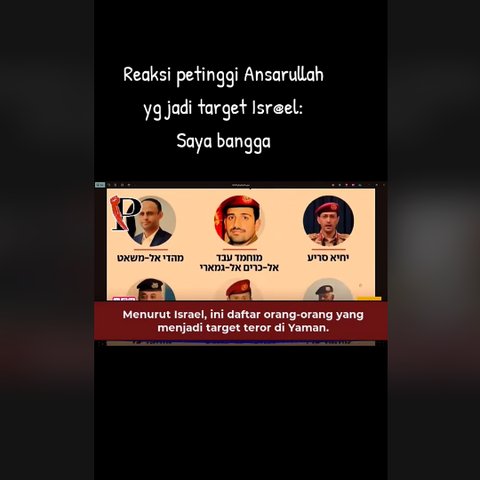 Ditarget Israel untuk Dibunuh, Petinggi Houthi Yaman ini Malah Senang Gembira