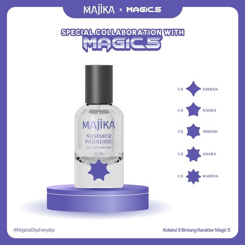 Parfum kolaborasi MAGIC 5 X MAJIKA