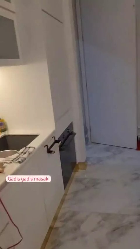 Intip Potret Dapur Rumah Syifa Hadju, Kental Nuansa Simpel, Modern, dan Minim Perabotan