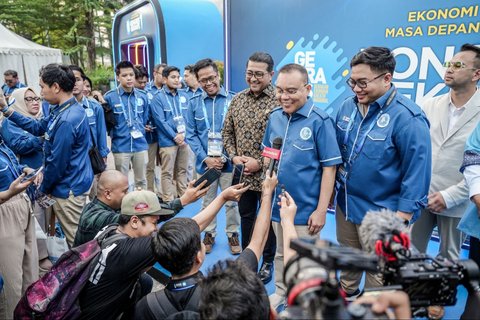 Menteri Ekraf Teuku Riefky Harsya di Acara Kongres Gerakan Ekonomi Kreatif Nasional (GEKRAFS)