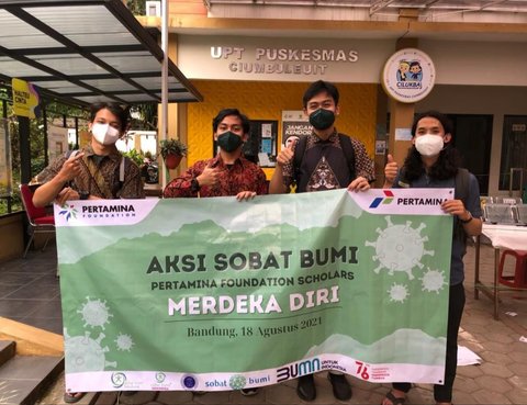 Iqbal Fauzi Penerima Beasiswa Sobat Bumi angkatan ke-8