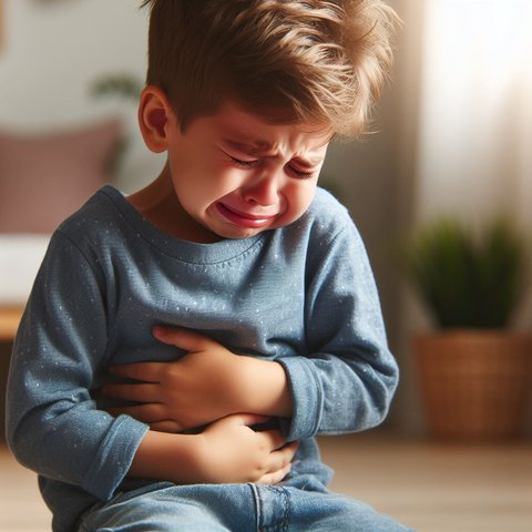 Ilustrasi Anak Sakit