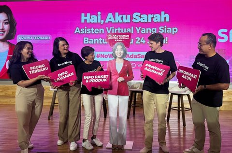 Peluncuran Sarah, asisten virtual inovatif dari Smartfren.