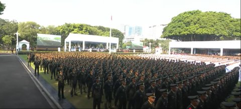 Pelantikan perwiran TNI-Polri 2025