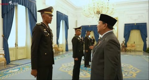 Pelantikan perwiran TNI-Polri 2025