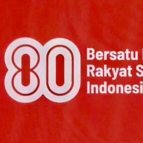 Logo HUT ke-80 RI Resmi Diluncurkan Prabowo