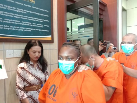 Cewek Afrika bawa sabu di celana dalam di Bali