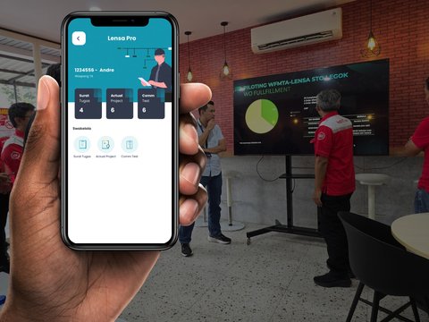 Telkom Akses merilis aplikasi LENSA-PRO.