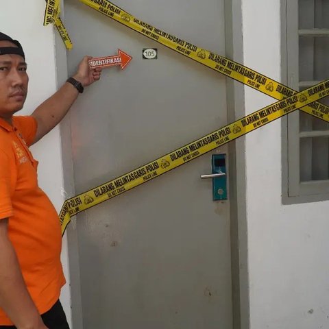 Indekos Diplomat Muda Kemlu Tewas Terlilit Lakban (Foto: Ady Anugrahadi/Liputan6.com)