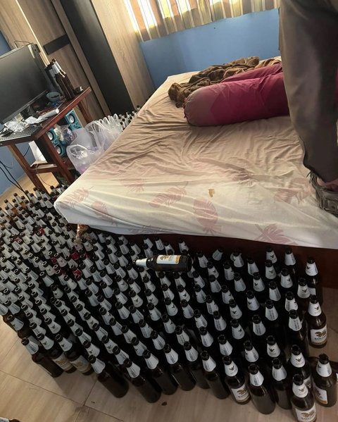 pria thailand sebulan minum bir