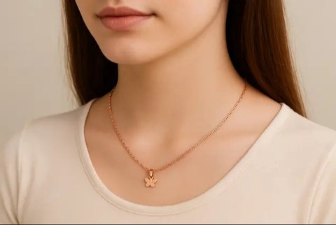 Ilustrasi Kalung Emas Model Singapur 3-5 Gram