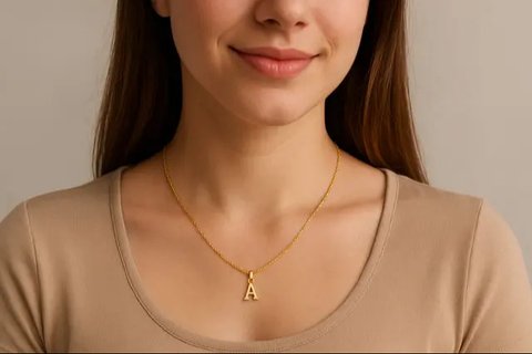 Ilustrasi Kalung Emas Model Singapur 3-5 Gram