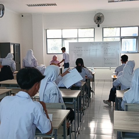 Suasana Sekolah Rakyat SMA di Bandung