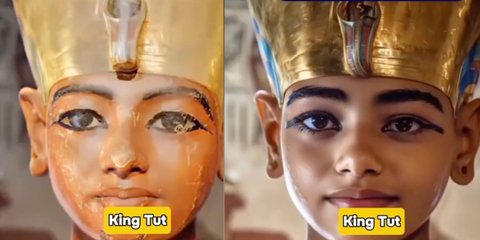 Begini Wajah Cleopatra hingga Firaun Direkayasa AI, Penampakannya Bikin Takjub