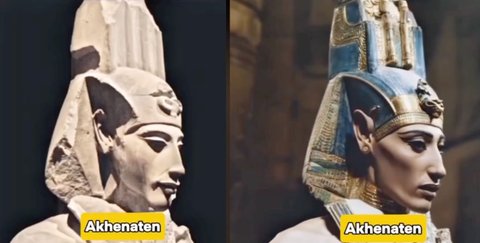 Begini Wajah Cleopatra hingga Firaun Direkayasa AI, Penampakannya Bikin Takjub
