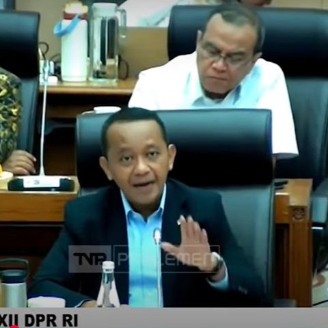 Bahlil rapat bareng DPR