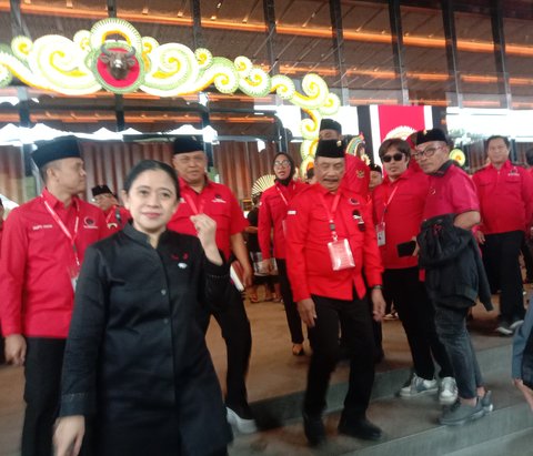 Puan Maharani di Bimtek PDIP Bali